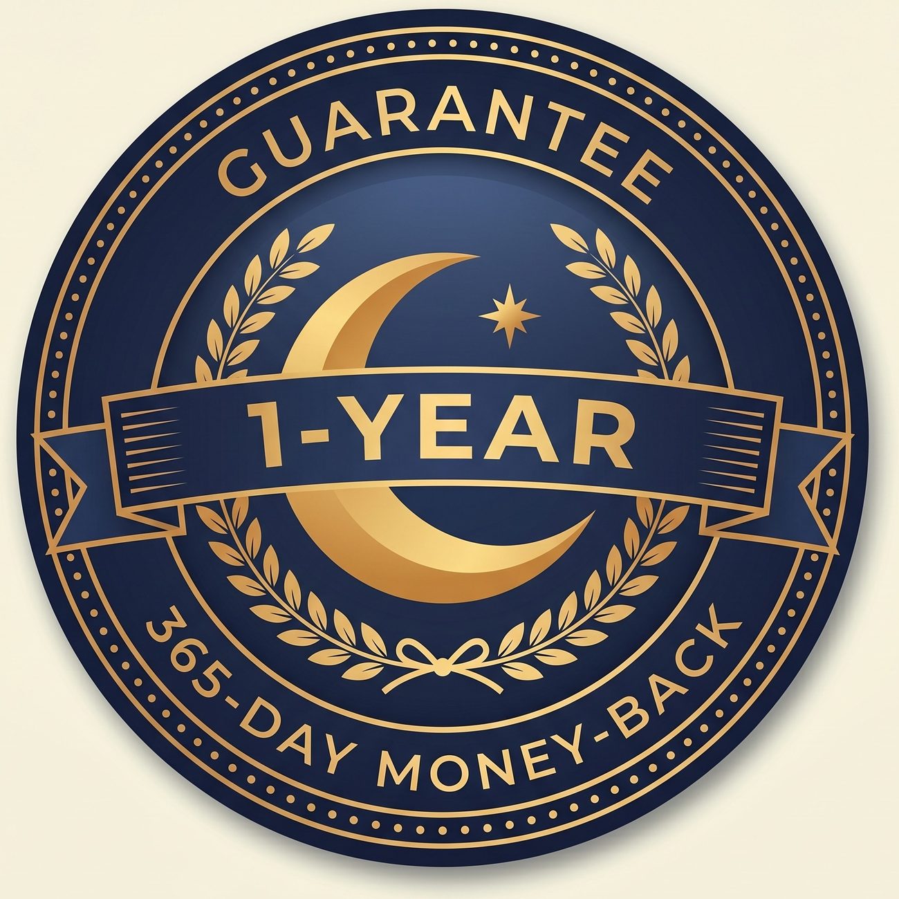 1-Year · 365-Day Money-Back Guarantee