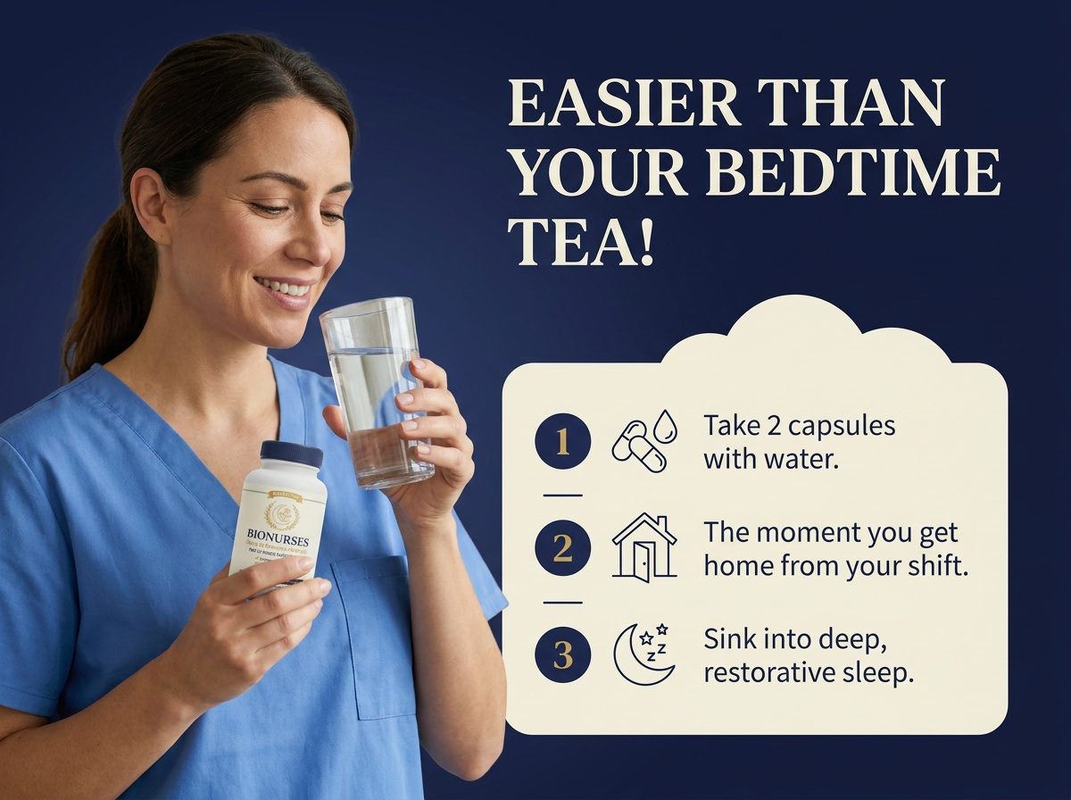 How to take BioNurses — easier than your bedtime tea